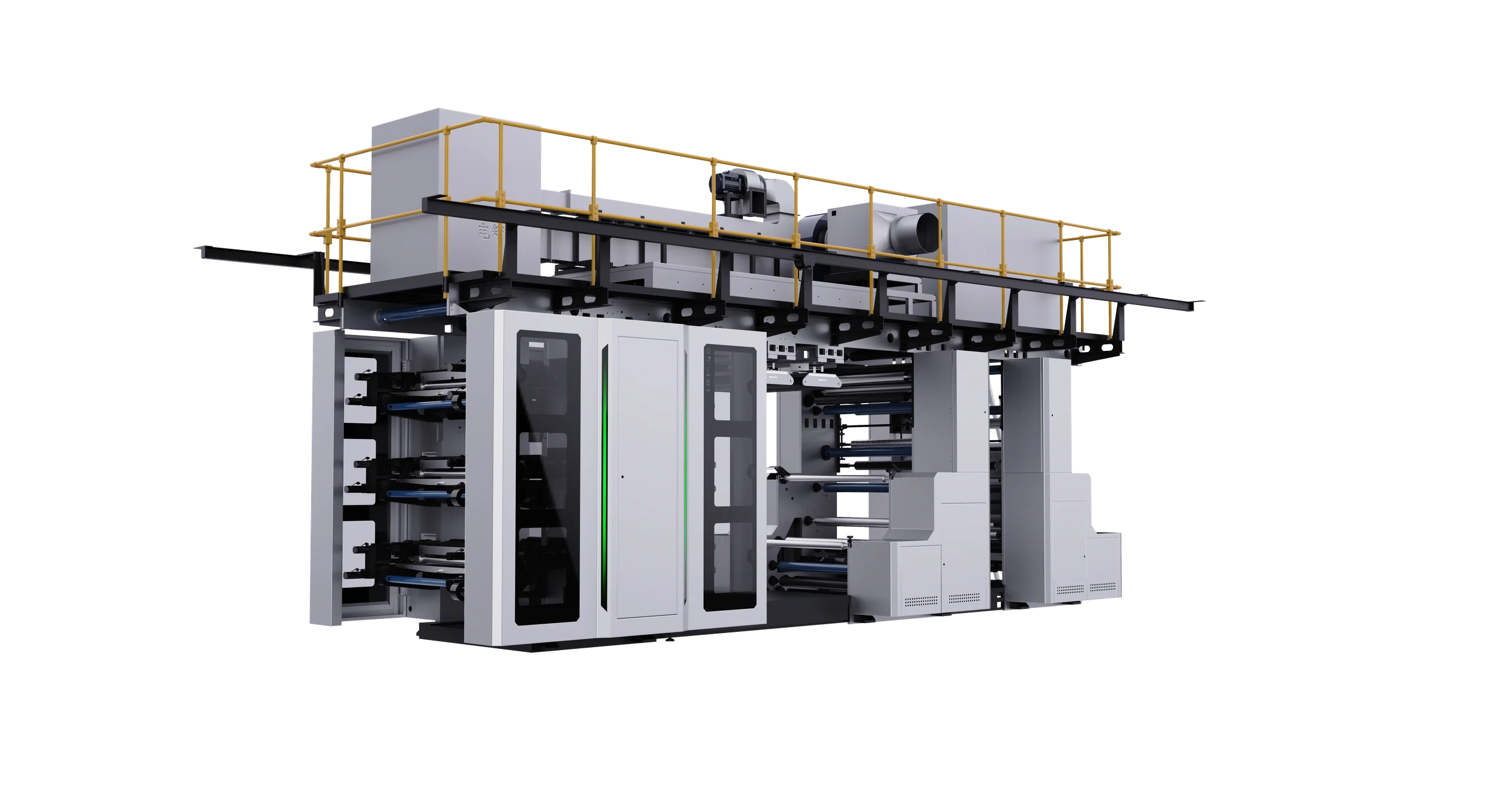 HONOR Series 6 Color Full Servo Sleeve Type Flexo Printing Machine for Flexible Films Thumbnail - LISHG