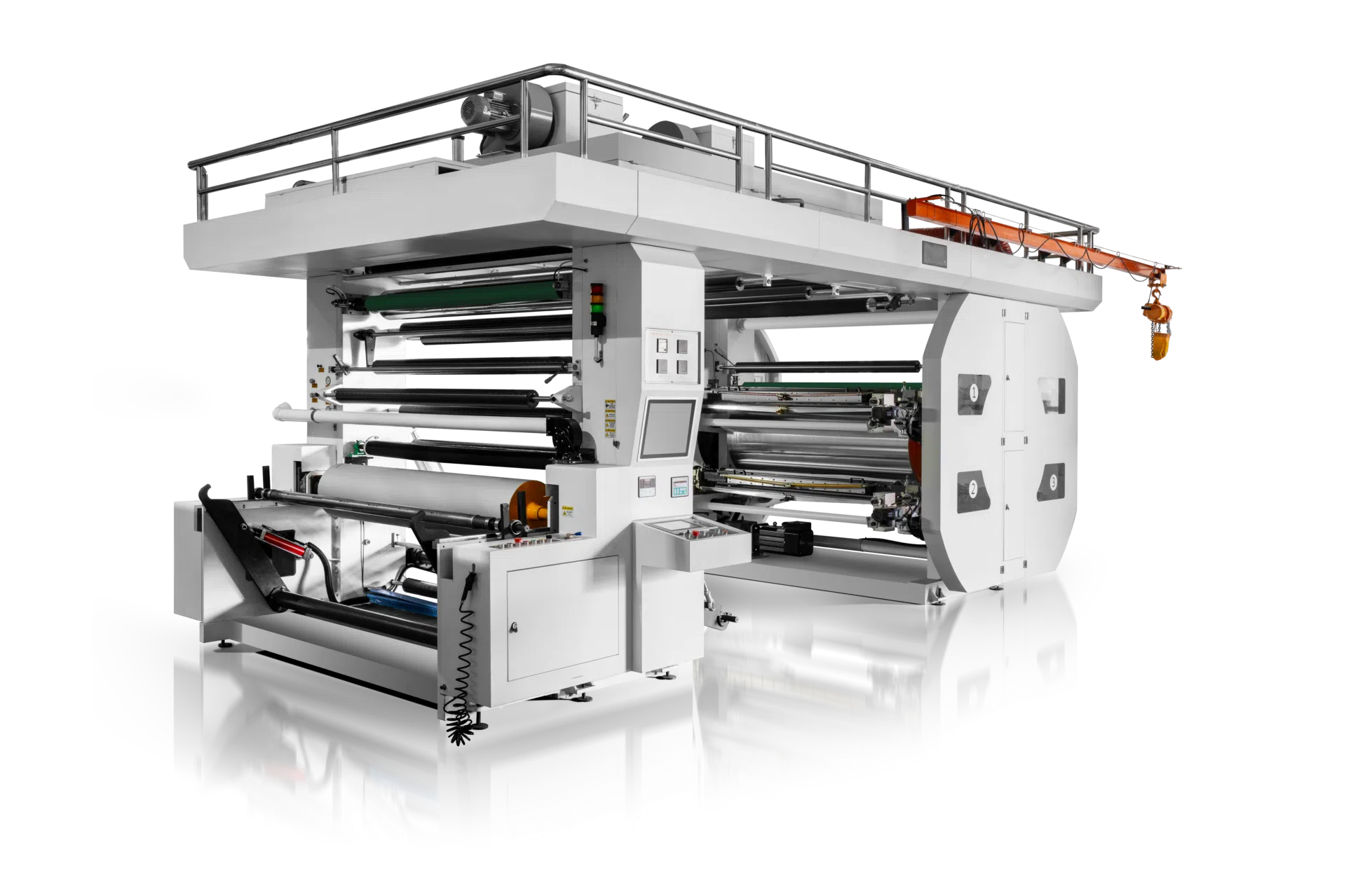 ULTRA Series 4 Color CI Flexographic Printing Machine for Thermal Paper, Kraft Paper and Labels Thumbnail - LISHG