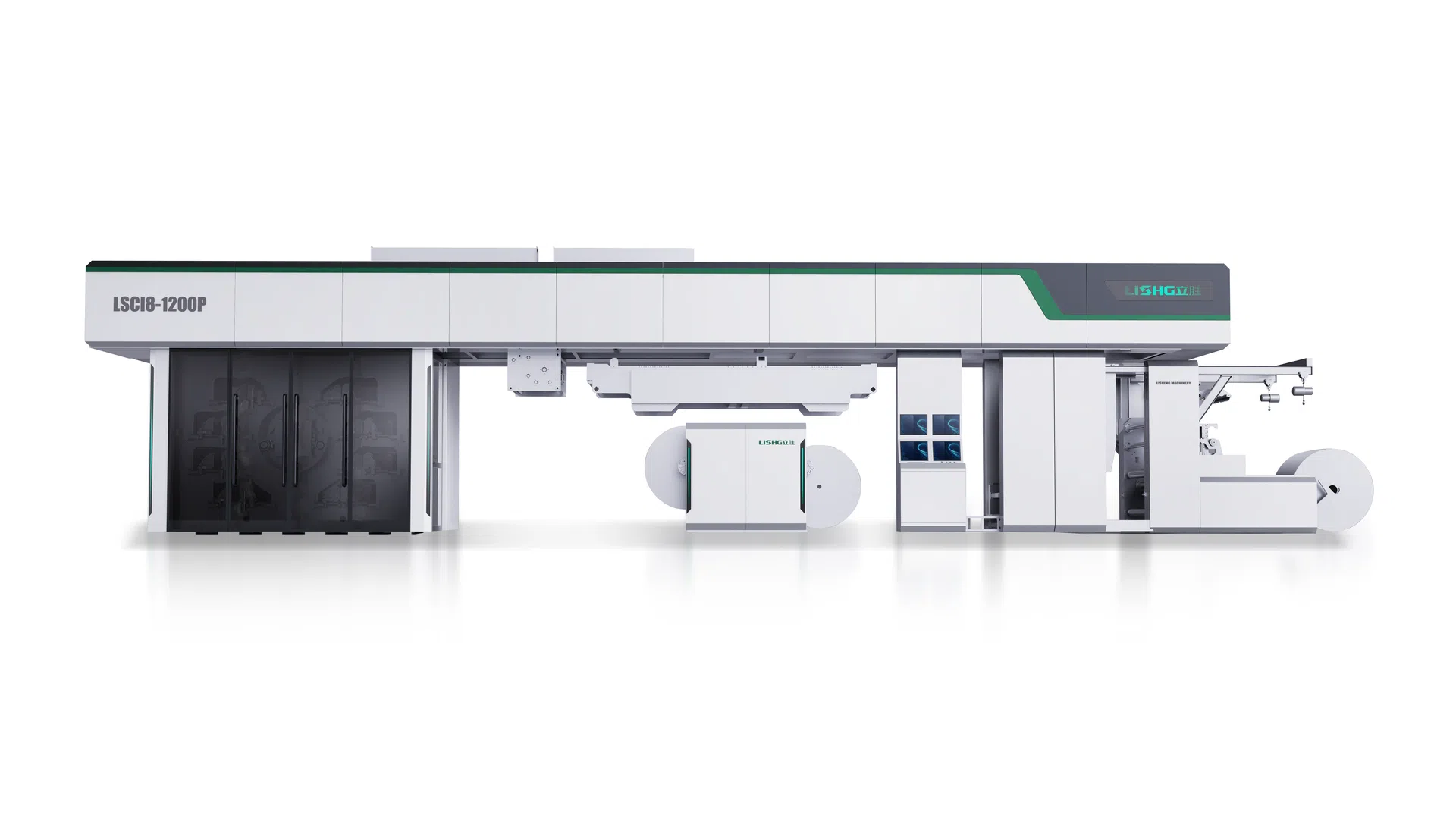 Master Series 8 Color Full Servo Gearless CI Flexo Press for Premium Paper Packaging Production Thumbnail - LISHG