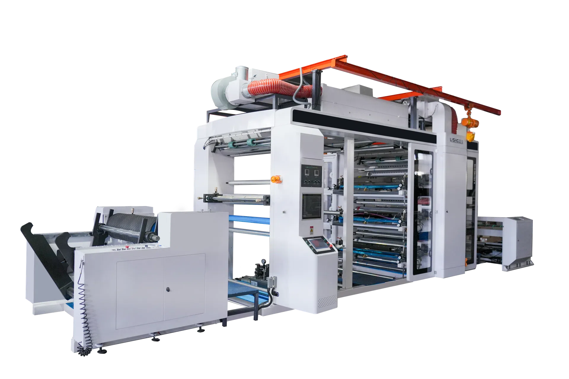 HONOR Series 6 Color Stack Flexo Printing Machine for Paper & Labels | LISHG Machinery HONOR Series 6 Color Stack Flexo Printing Machine for Paper & Labels
